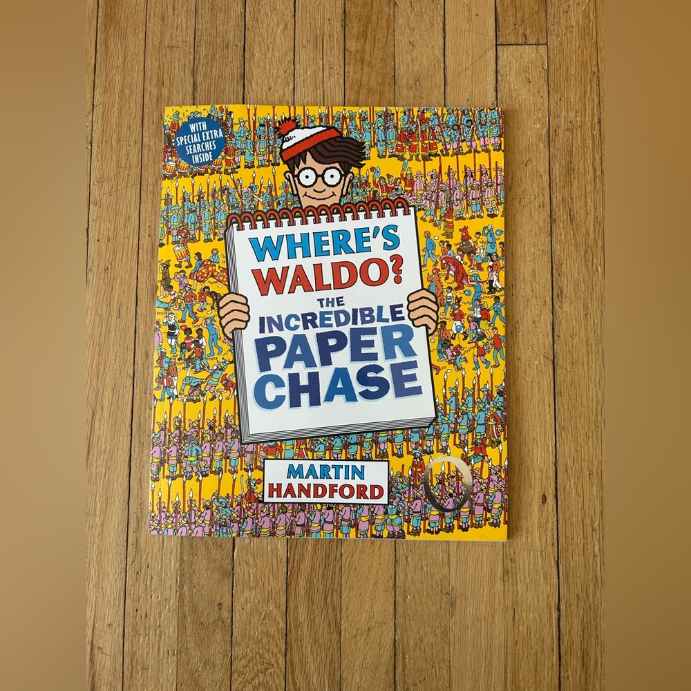 Where's Waldo? The Incredible Paper Chase Book